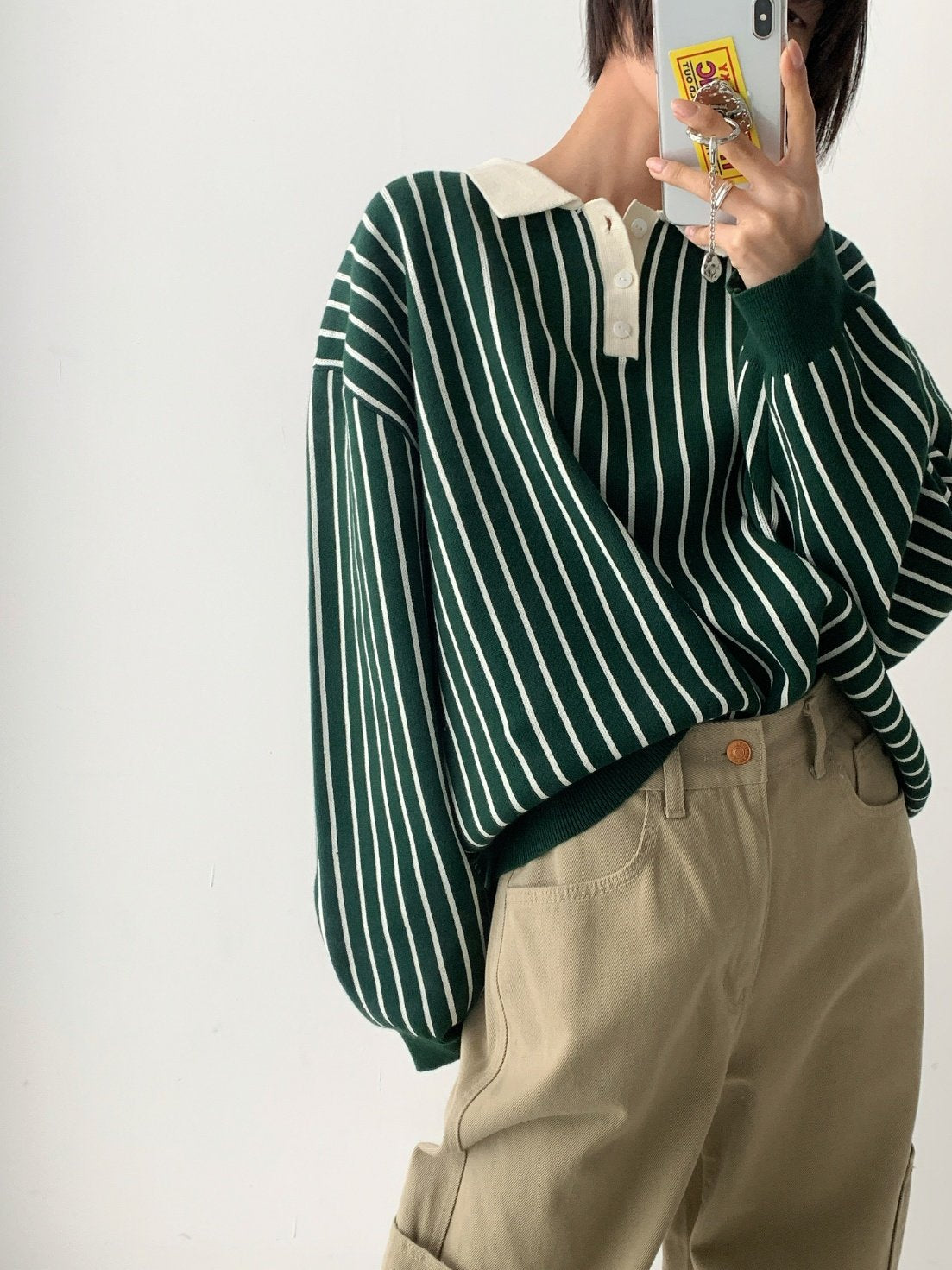 Loader Stripe Polo Knit