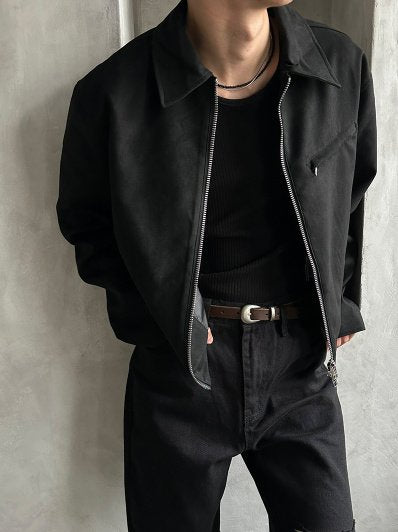 After suede jacket
