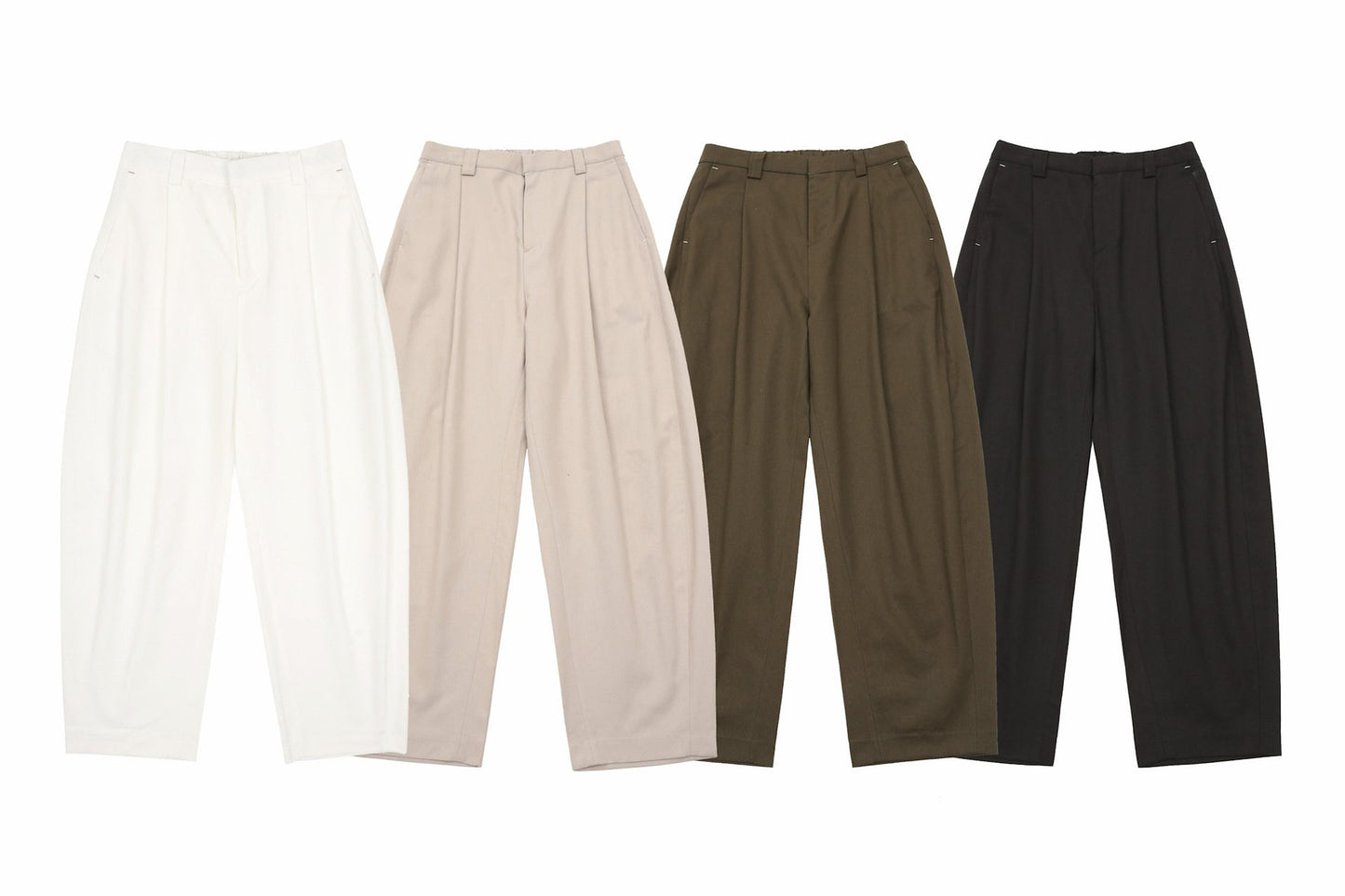 Curve Silhouette Wide Pants