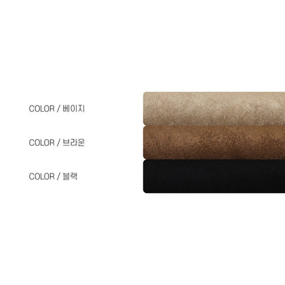 Folk Collar Suede Jacket