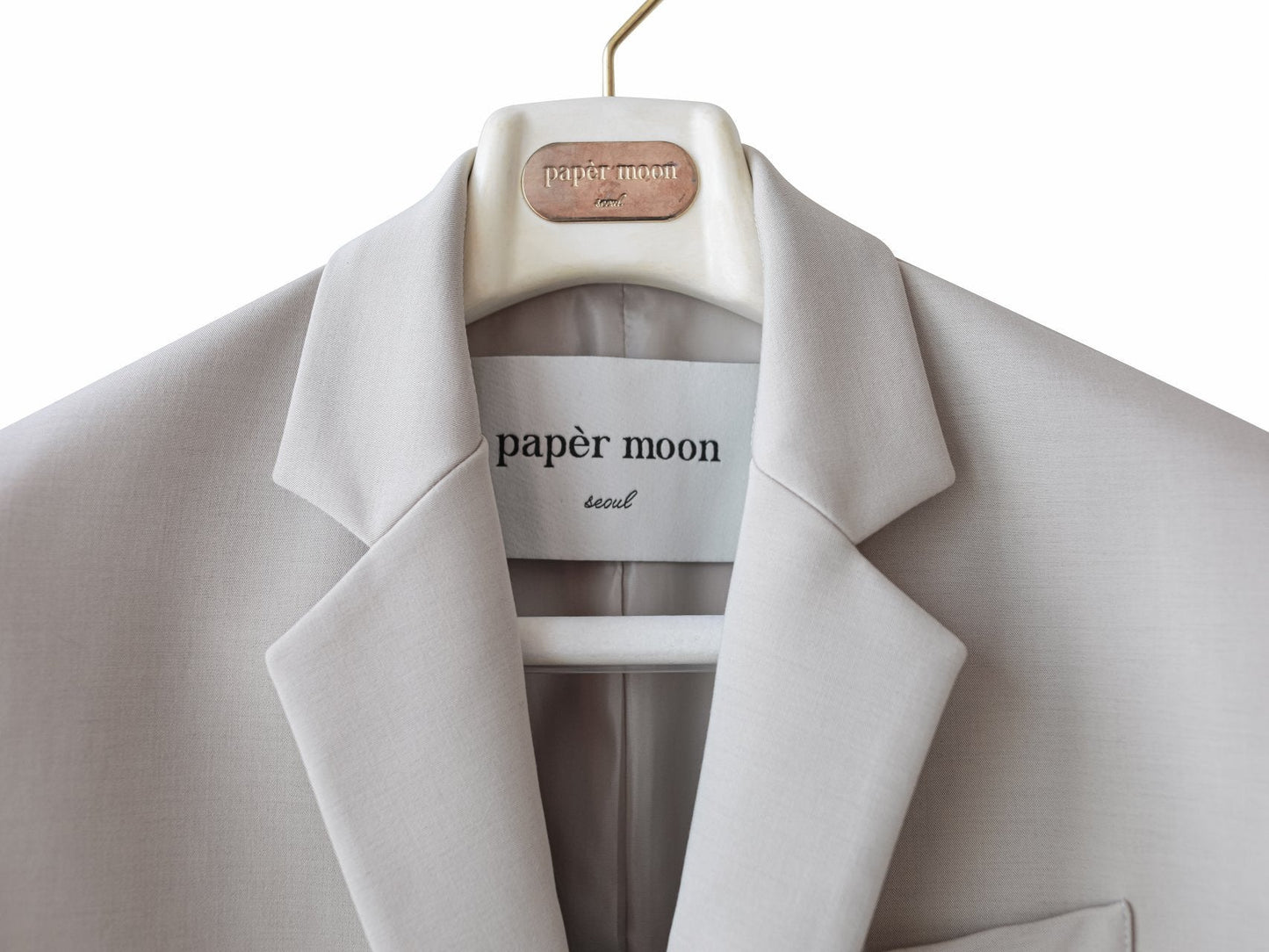 【즉납】【PAPERMOON 페이퍼 문】AW / Oversized Three Button Single Blazer