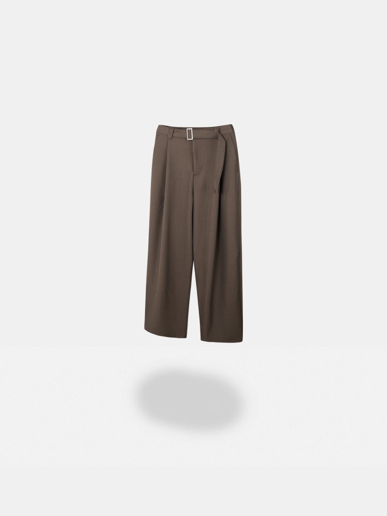 Loop Belted Wide Pants
