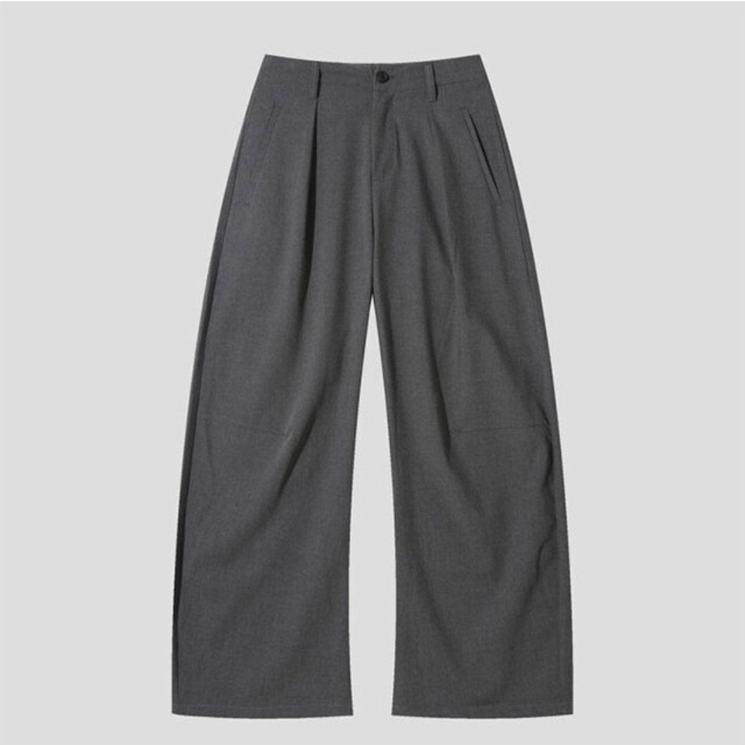 Puckered Wide Pants