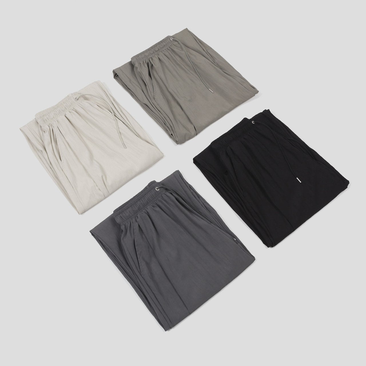 Pigment-Washed Nylon Shirt Jacket