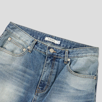 Distressed Flare Jeans