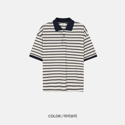 Saint Border Collar Half Tee