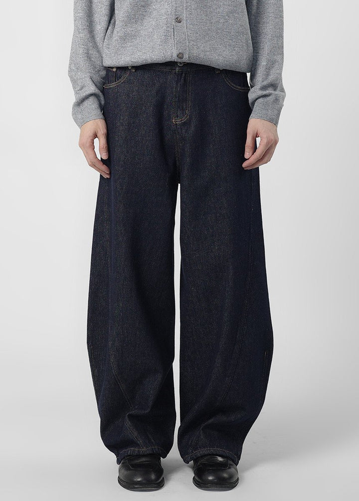 Spin Curved Denim Pants