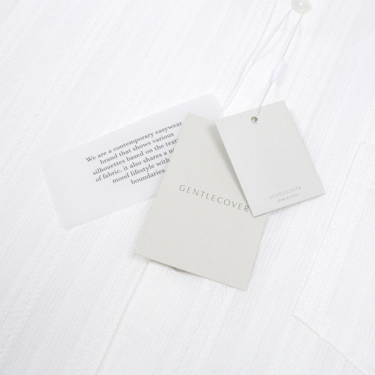 Pigment-Washed Nylon Shirt Jacket