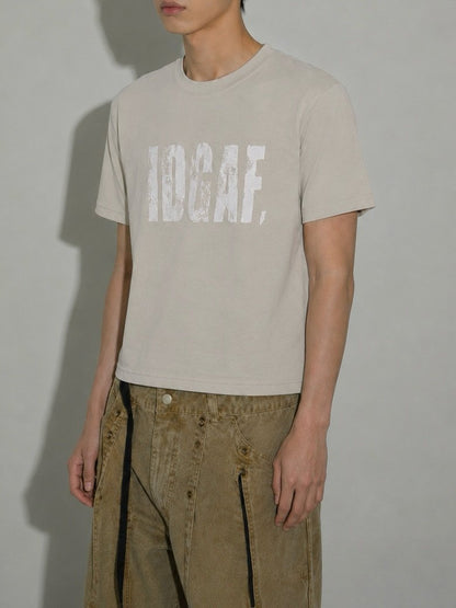 IDGAF Crop T-Shirt / IDGAF