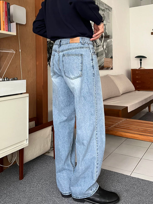 Bison Wide Denim Pants