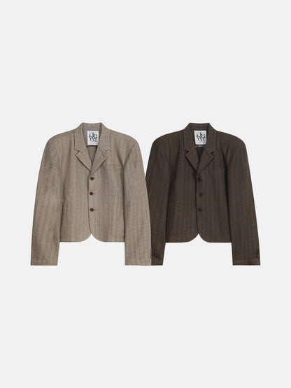 Lawrence Linen Collar Jacket