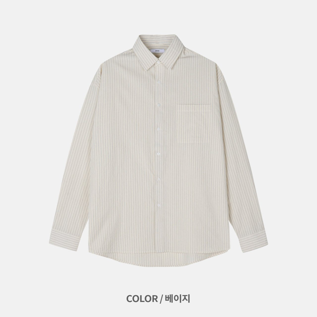 Pigment-Washed Nylon Shirt Jacket