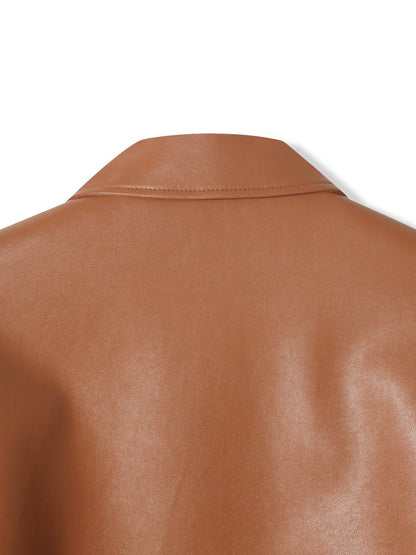 Trucker Leather Jacket