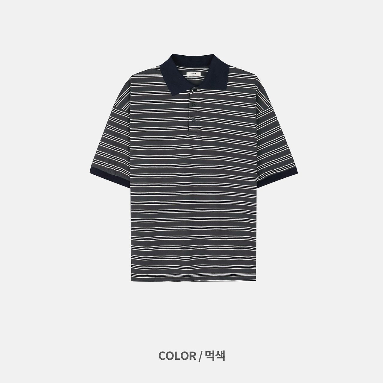 Saint Border Collar Half Tee