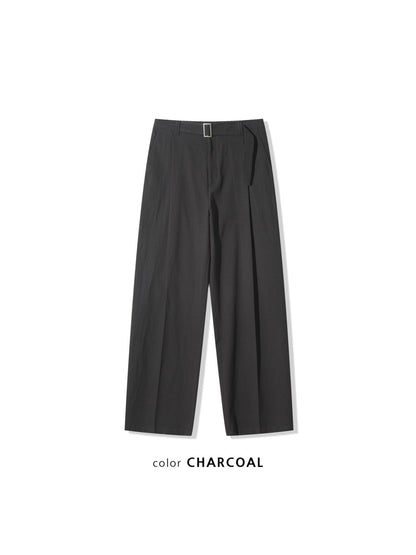 Flow Belted Wide-Leg Trousers
