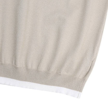 Trim Henley Knit