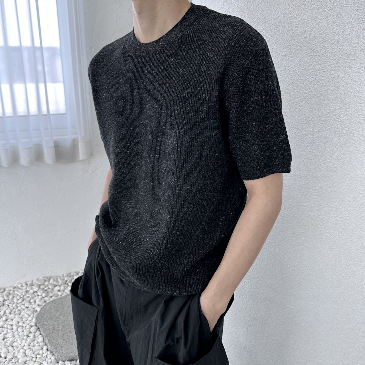 Linen Merino Hacci Knit