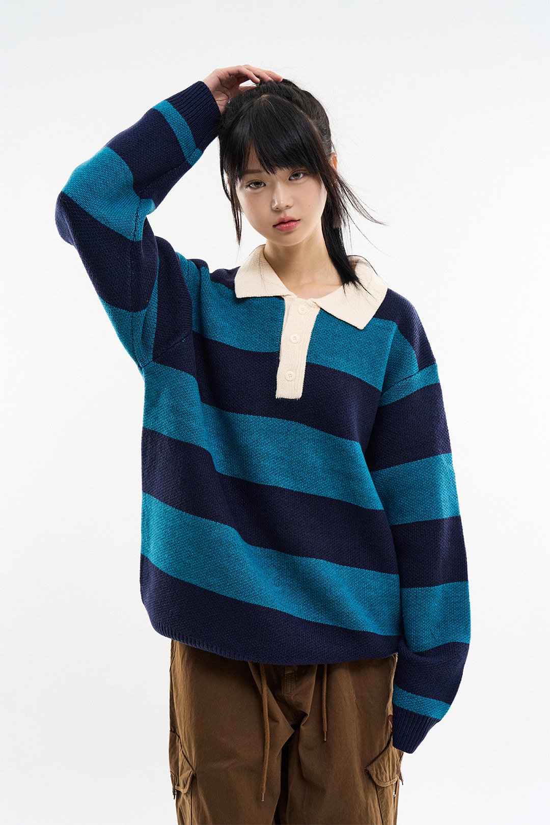 Striped Rugby Knit