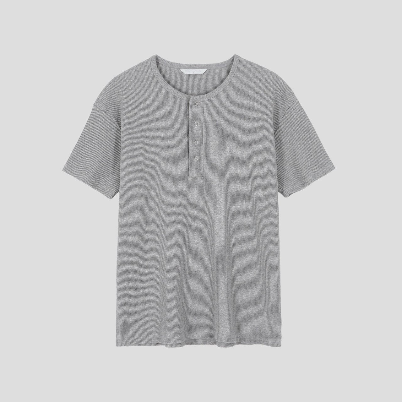 Lego Waffle Henley Neck T-Shirt
