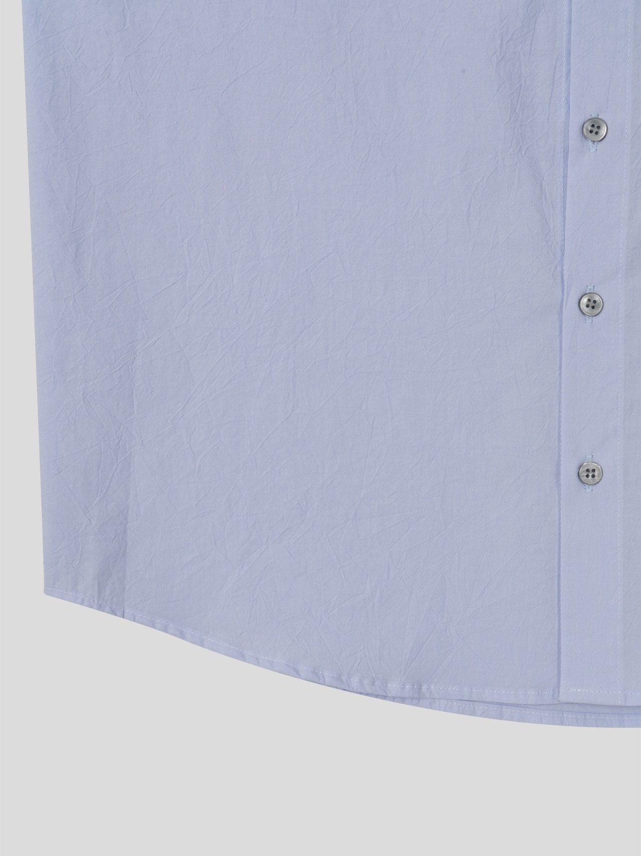 Pigment-Washed Nylon Shirt Jacket