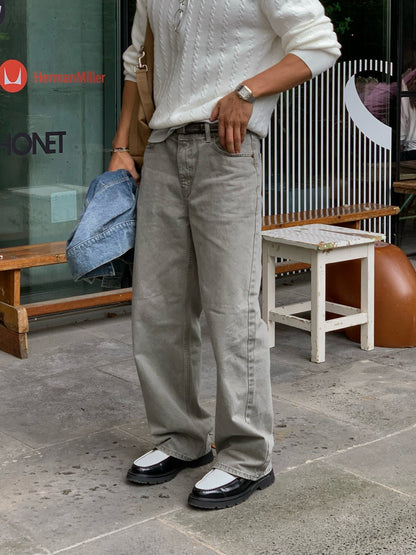 Tie-Dye Straight Pants