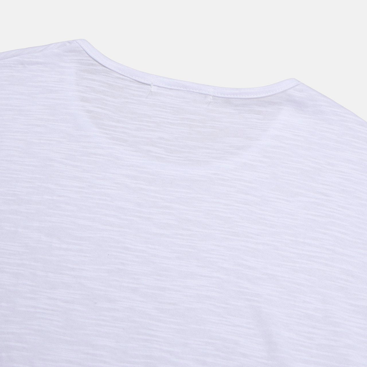 Slub U-Neck T-Shirt