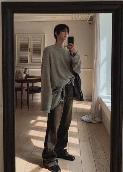 Phantom Flare Denim Pants