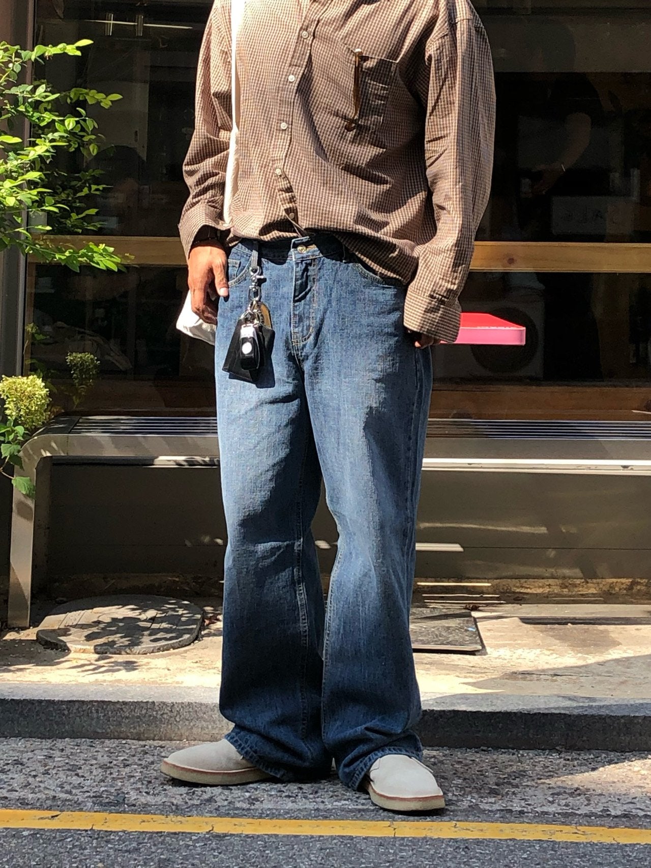 NEX Straight Denim Pants