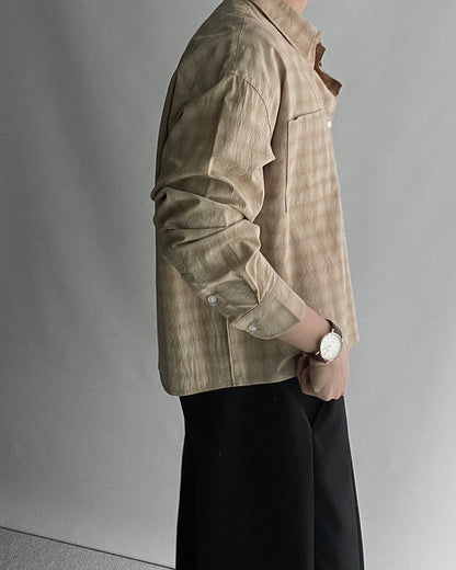 Spring Check Cropped Shirt