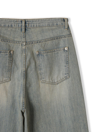 Tinted Denim Pants