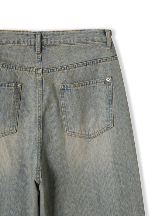 Tinted Denim Pants