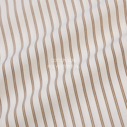 Rosy Stripe Oversized Shirt