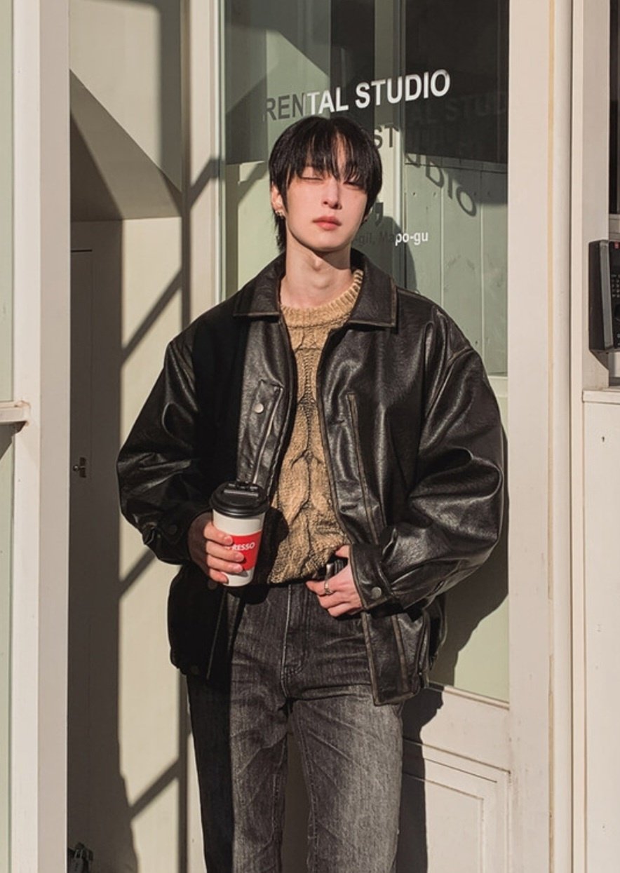 Dover Leather Padded Deck Jacket