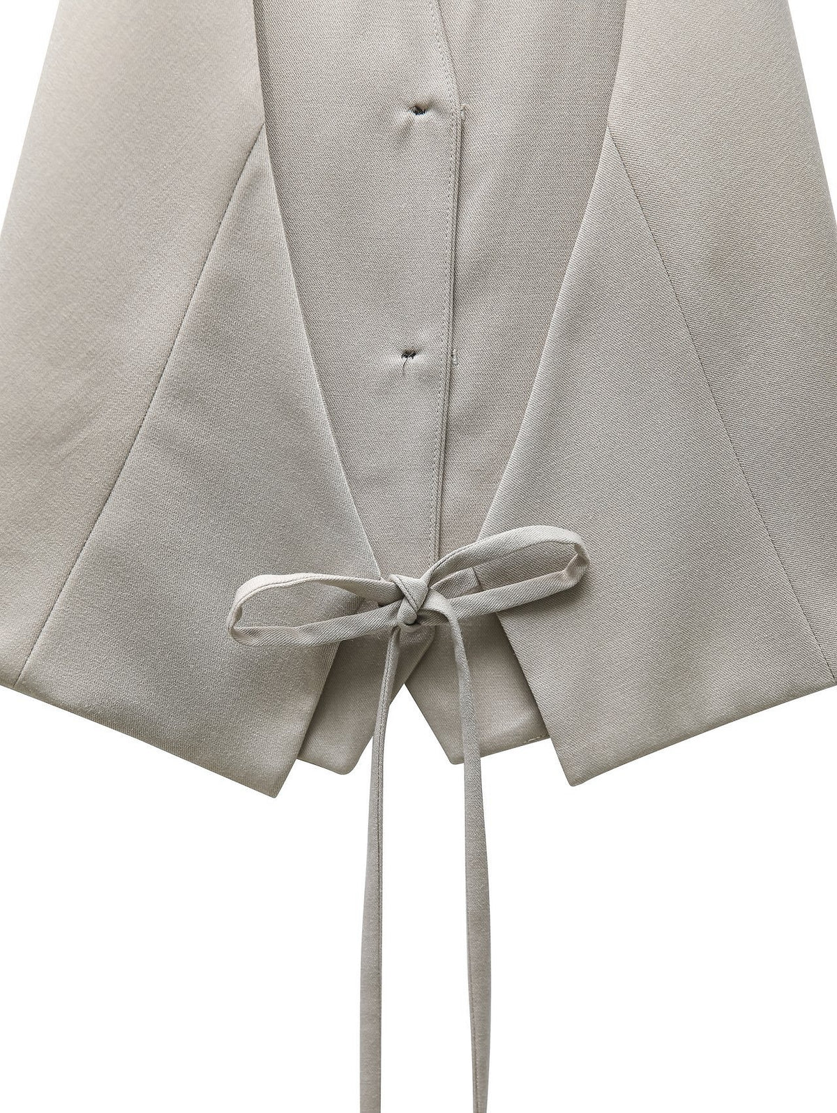 PAPERMOON Back Open Tailored Halter Neck Vest