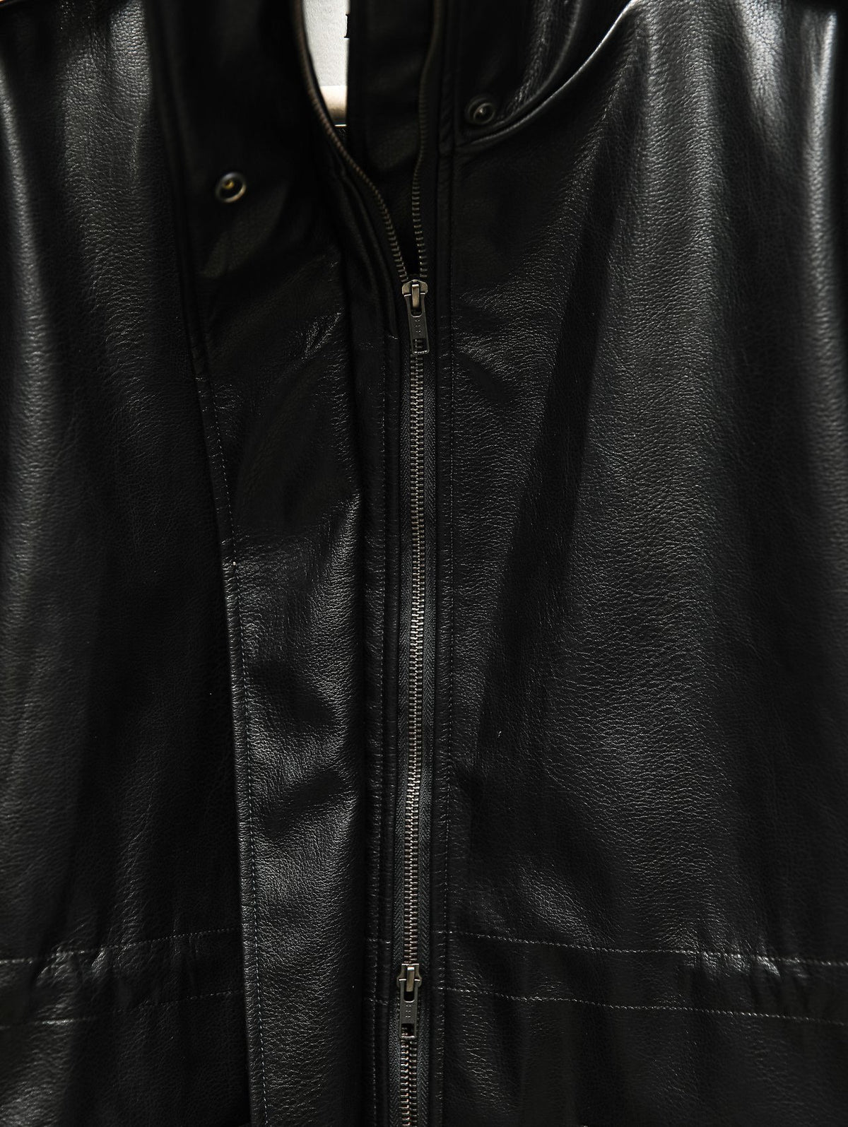 PAPERMOON ペーパームーン ストラクチャードレザーサファリジャケット