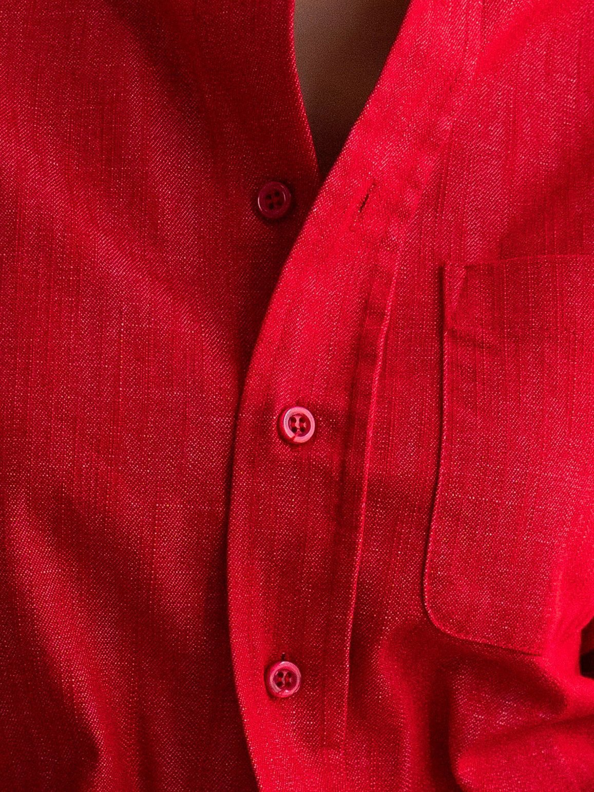 PAPERMOON Classic Slim Fit Denim Shirt