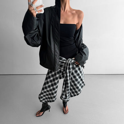 PAPERMOON ペーパームーン スリムチューブニットトップ