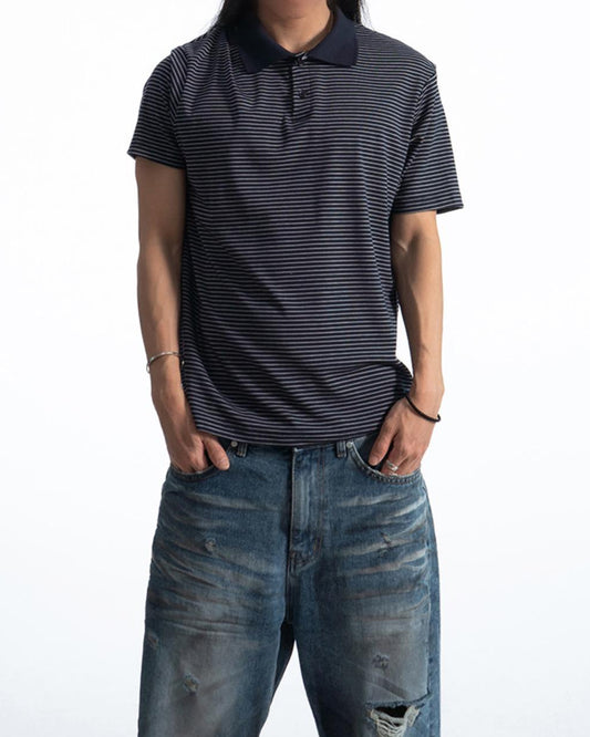 Pigment-Washed Nylon Shirt Jacket