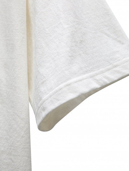 PAPERMOON ペーパームーン バケーションプリントピグメントTシャツ