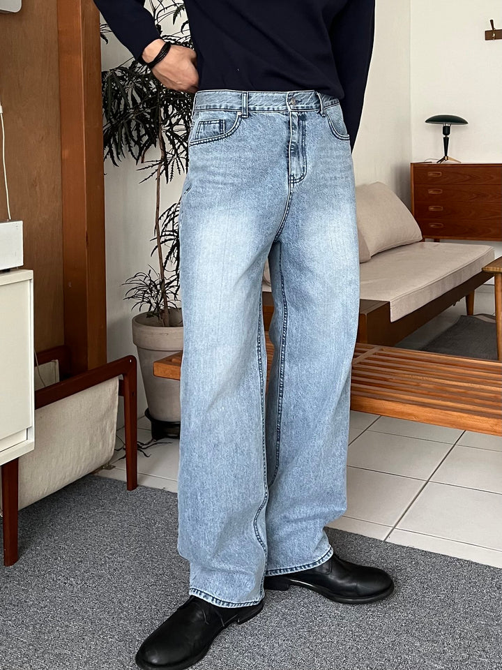 Bison Wide Denim Pants