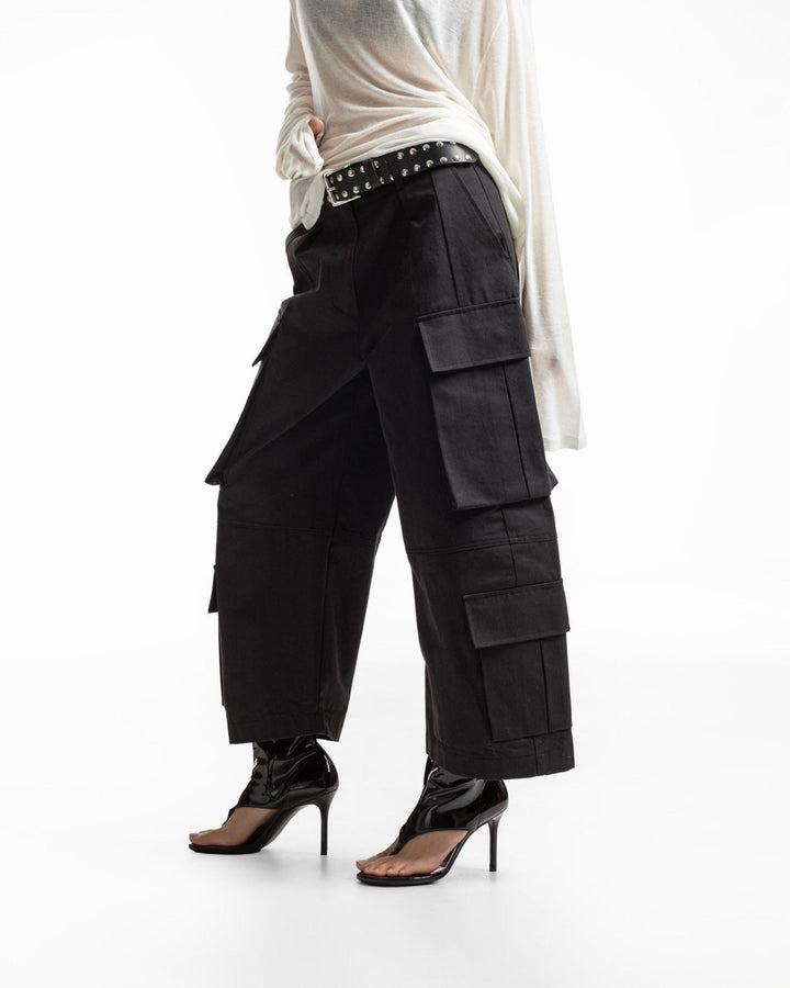 【PAPERMOON ペーパームーン】SS / Structure Double Cargo Pants