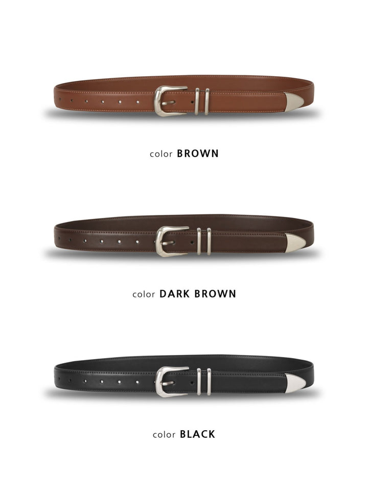 Pure Leather Minimal Belt