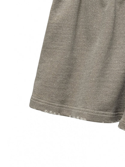 PAPERMOON Pigment Cotton Cutted Detail Sweat Shorts