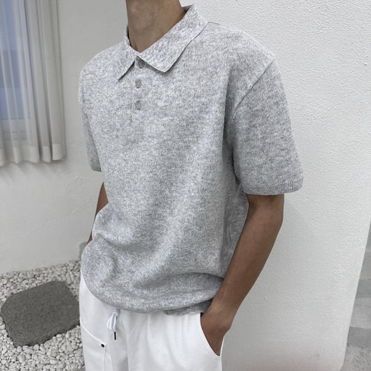 Pigment-Washed Nylon Shirt Jacket