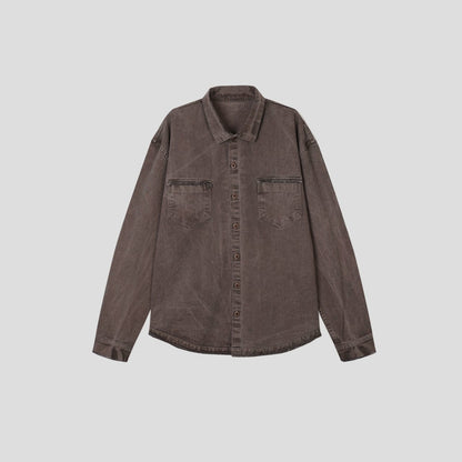 Stone Western Military Jacket