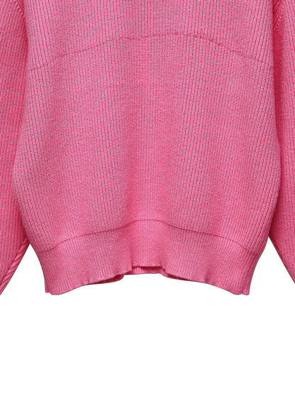 PAPERMOON Signature Wire-Structured Shoulder Knit