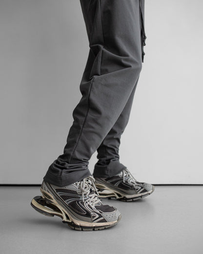 PAPERMOON ペーパームーン カーブドバルーンレッグジャージパンツ