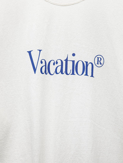 PAPERMOON ペーパームーン バケーションプリントピグメントTシャツ