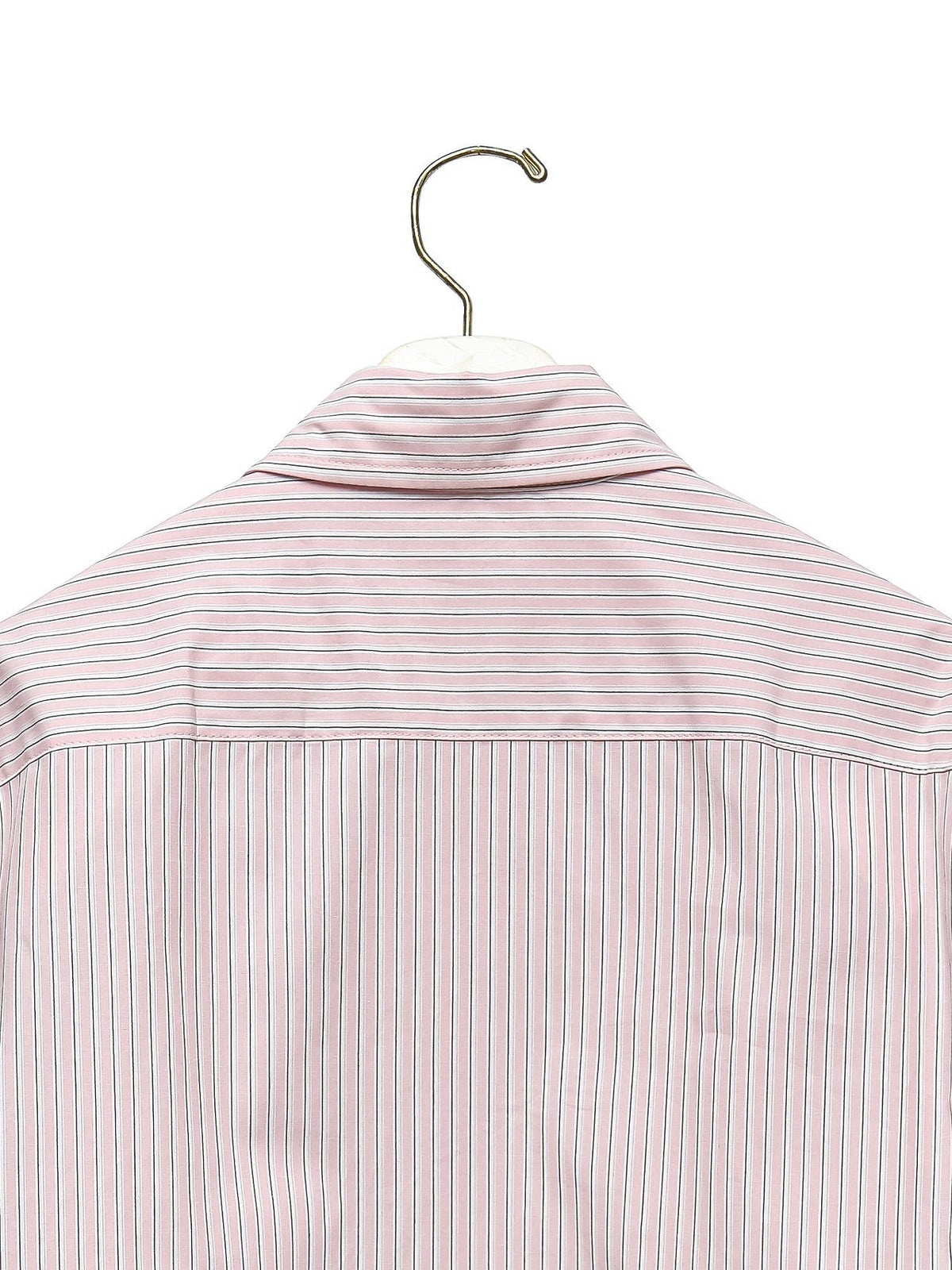 PAPERMOON Striped Pocket Detail Cropped Shirt