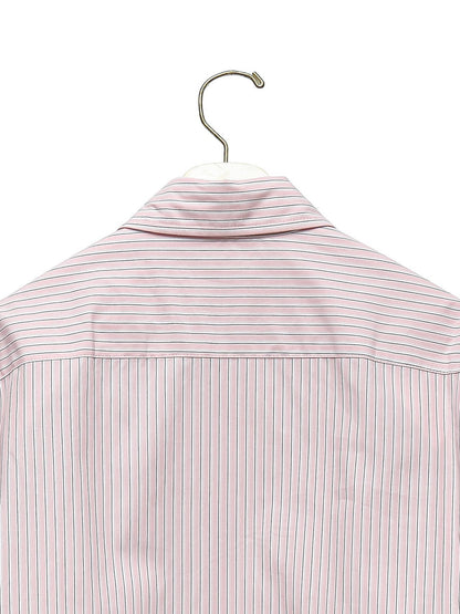 PAPERMOON Striped Pocket Detail Cropped Shirt